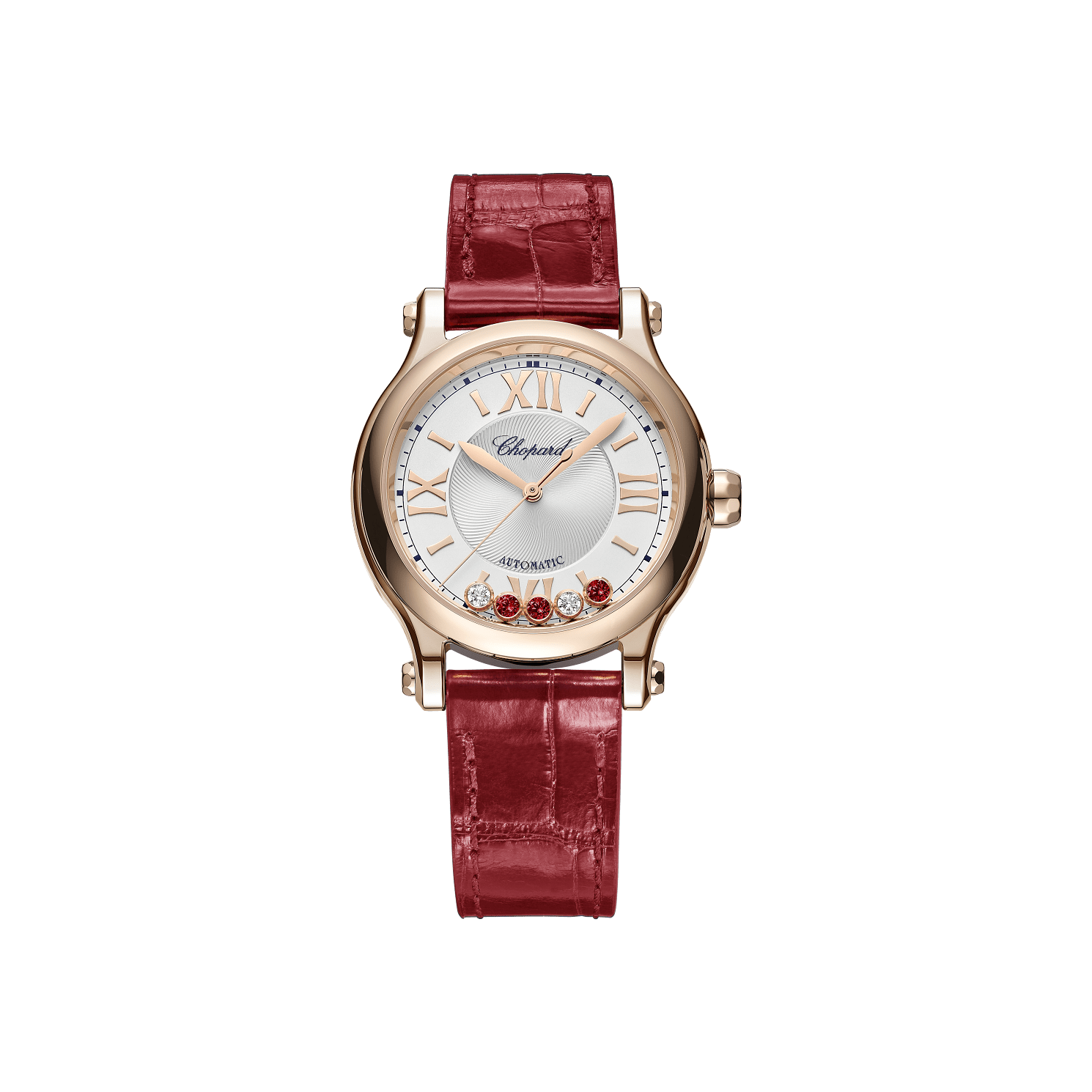 Chopard Happy Sport Femme - Montre diamant FRONT